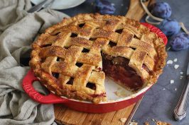 Damson Plum Pie | Bake to the roots