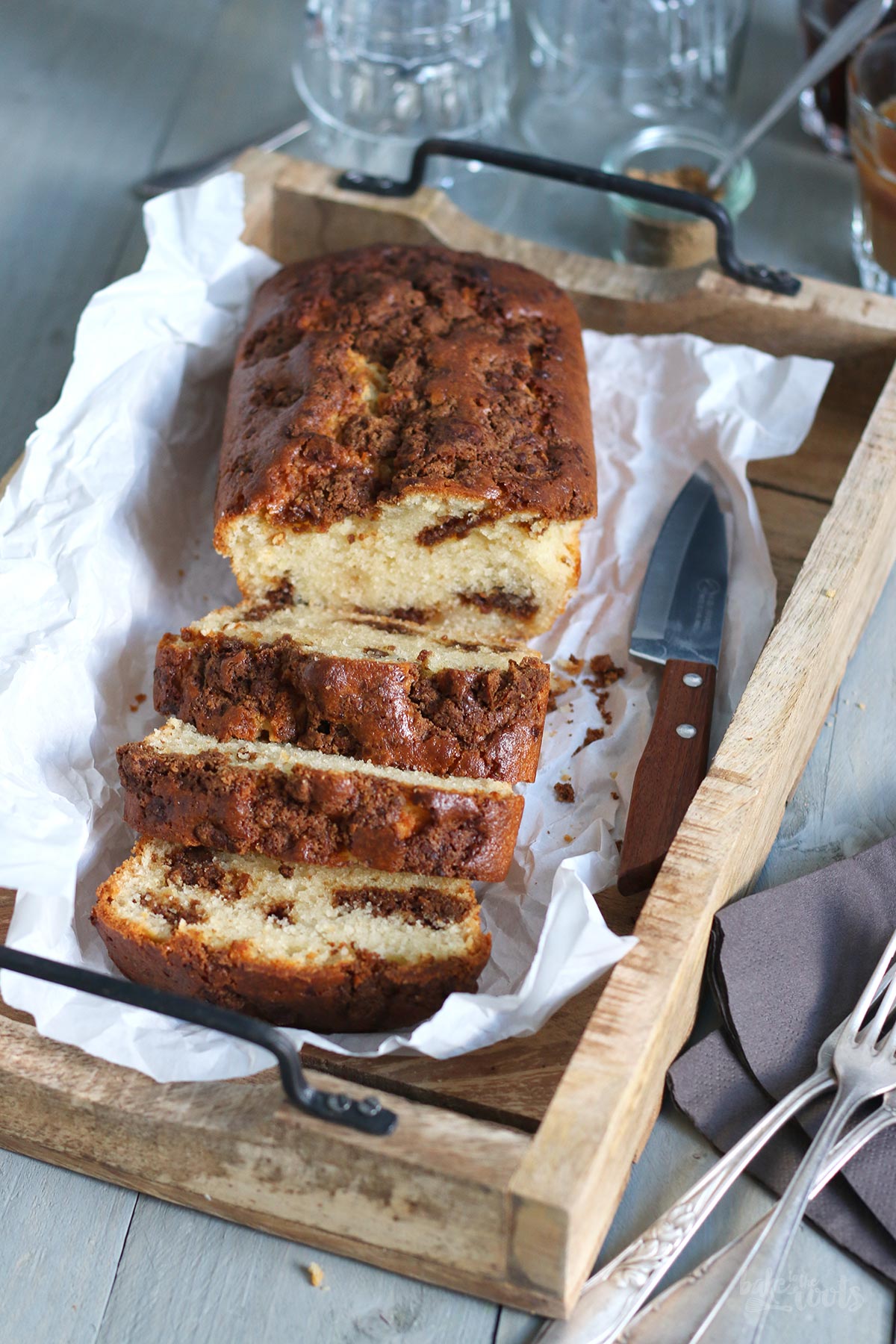 Easy Cinnamon Streusel Loaf Cake | Bake to the roots