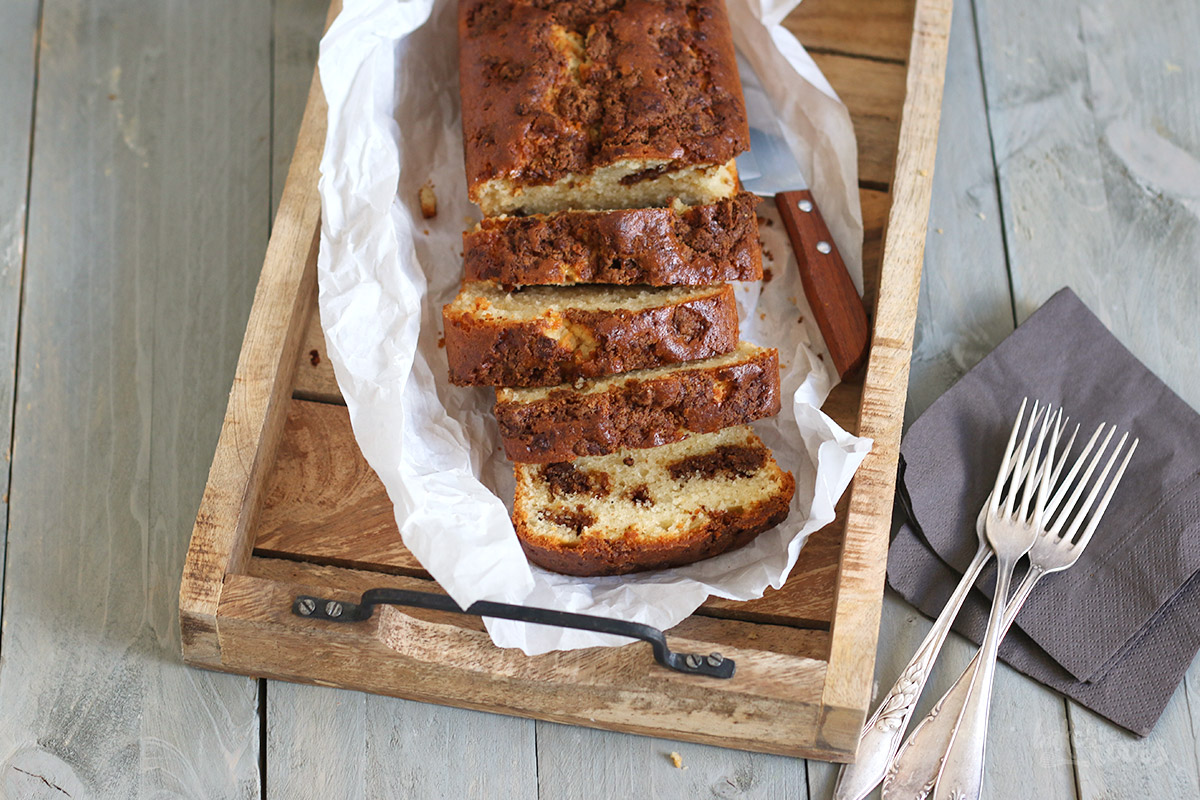 Easy Cinnamon Streusel Loaf Cake | Bake to the roots