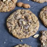 Oatmeal Peanut Chocolate Chip Cookies | Bake to the roots
