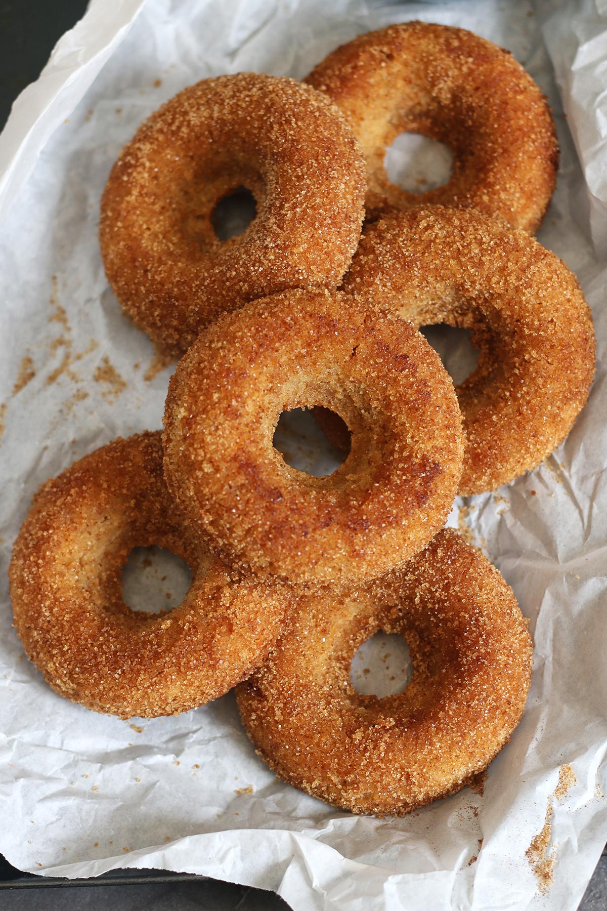 Baked Apple Cider Donuts | Bake to the roots