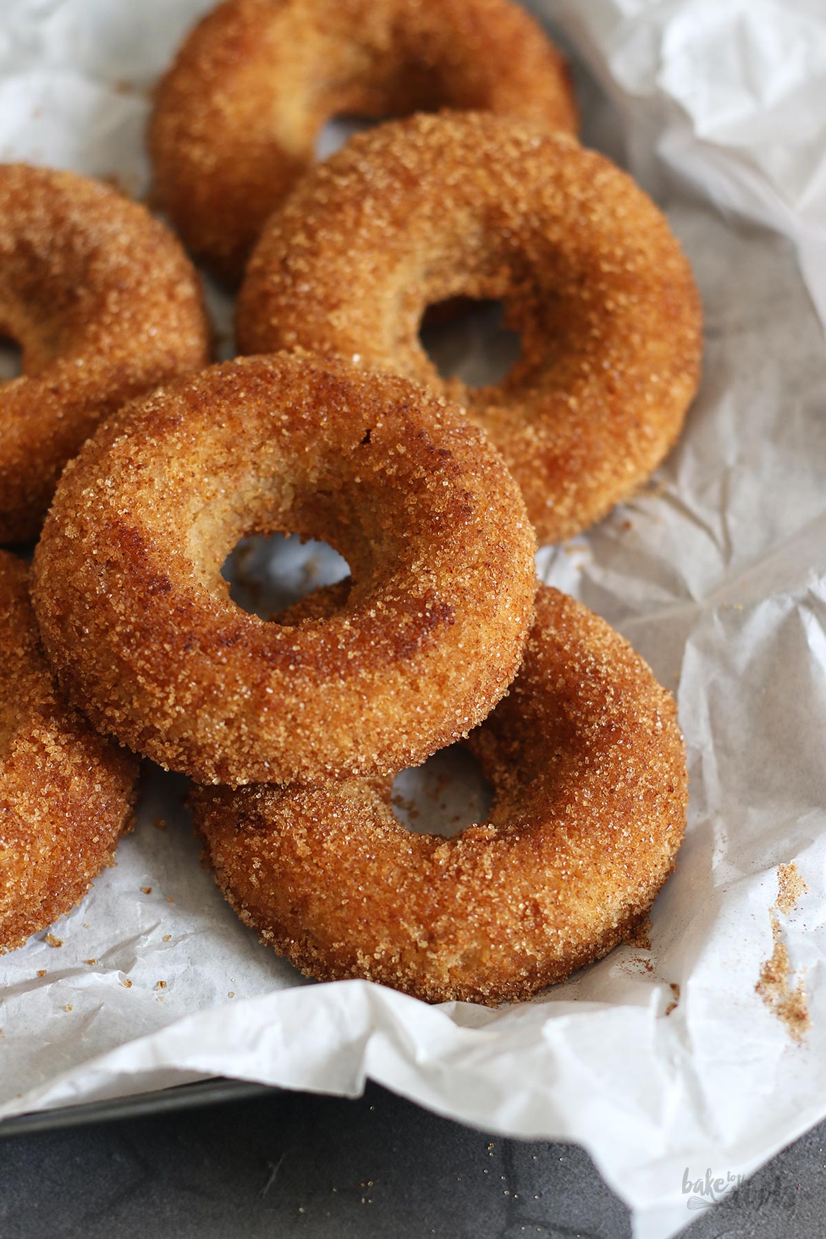 Baked Apple Cider Donuts | Bake to the roots