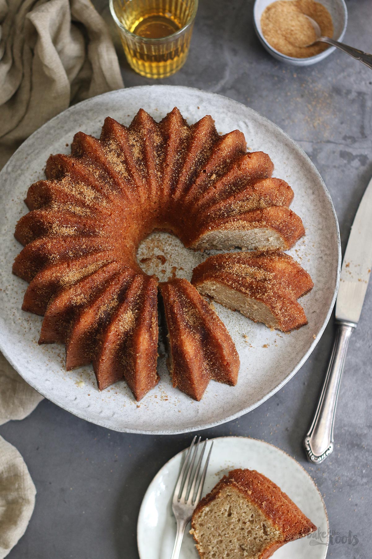 Apple Cider (Donut) Cake | Bake to the roots