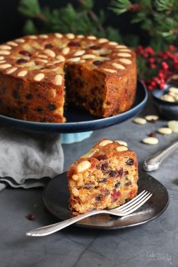 Victorian Christmas Fruit Cake | Bake to the roots