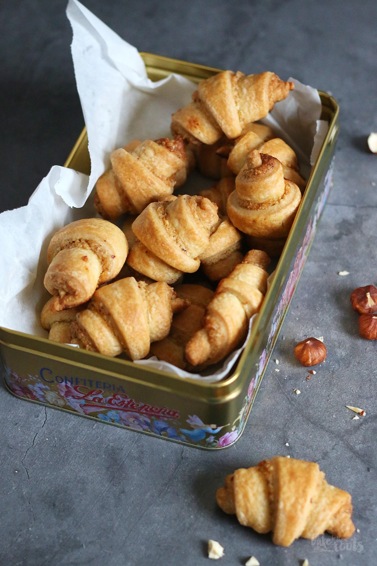 Easy Hazelnut Rugelach | Bake to the roots