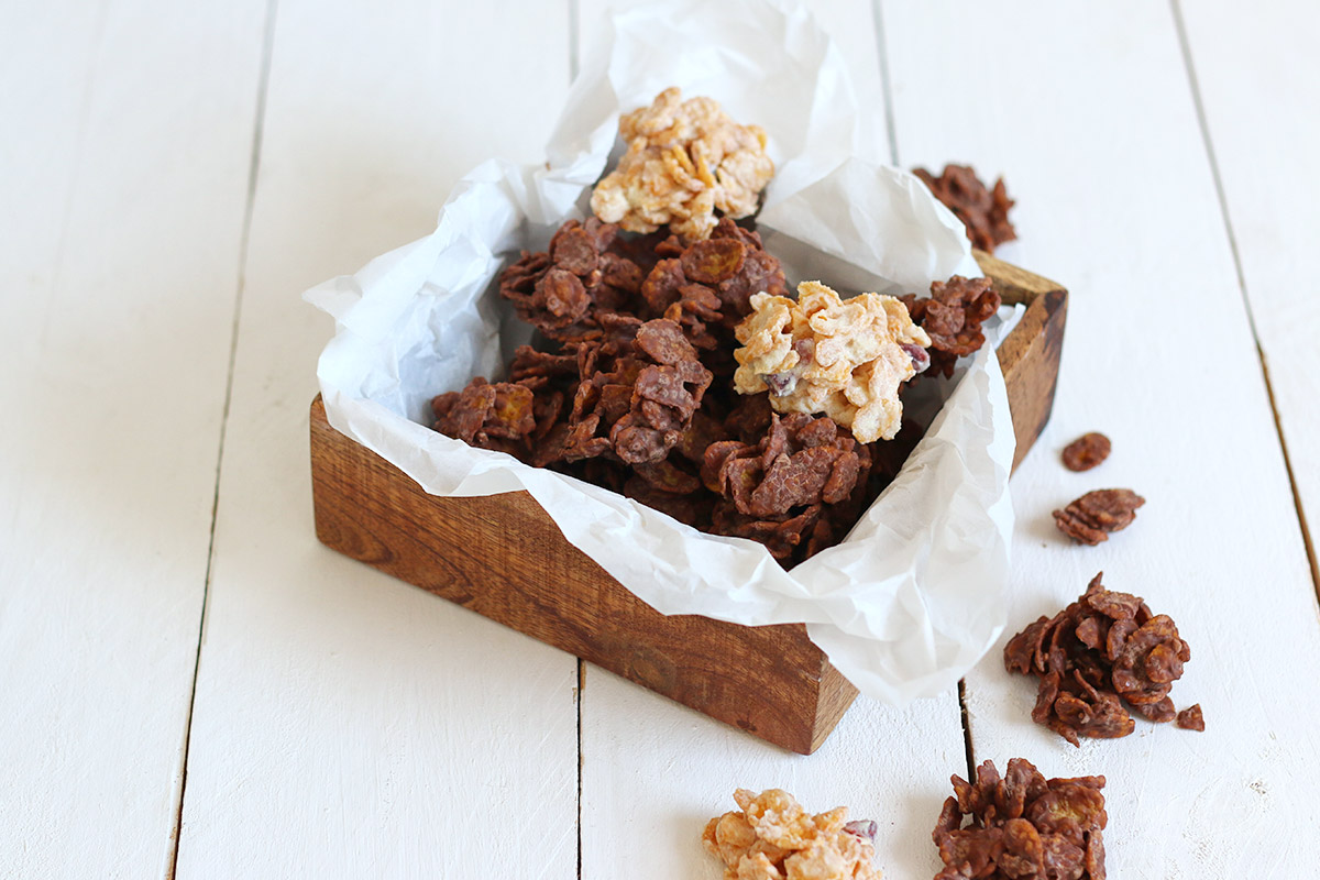 Einfache Cornflakes Cookies (No Bake) | Bake to the roots