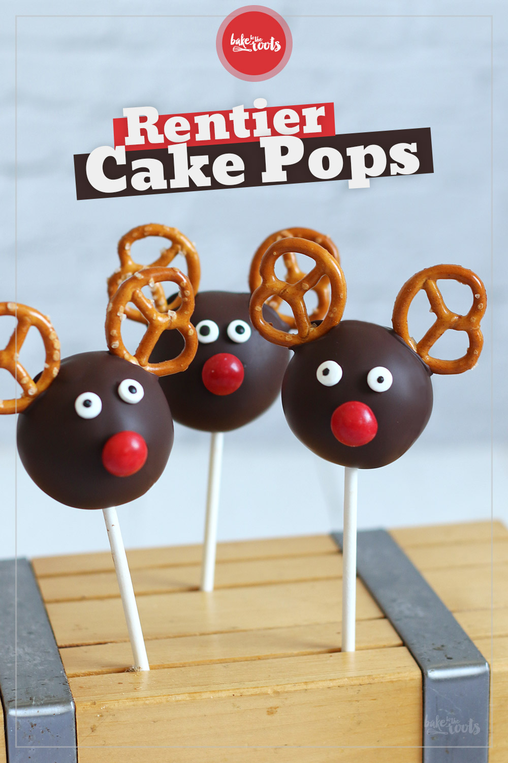 Brownie Rentier Cake Pops | Bake to the roots