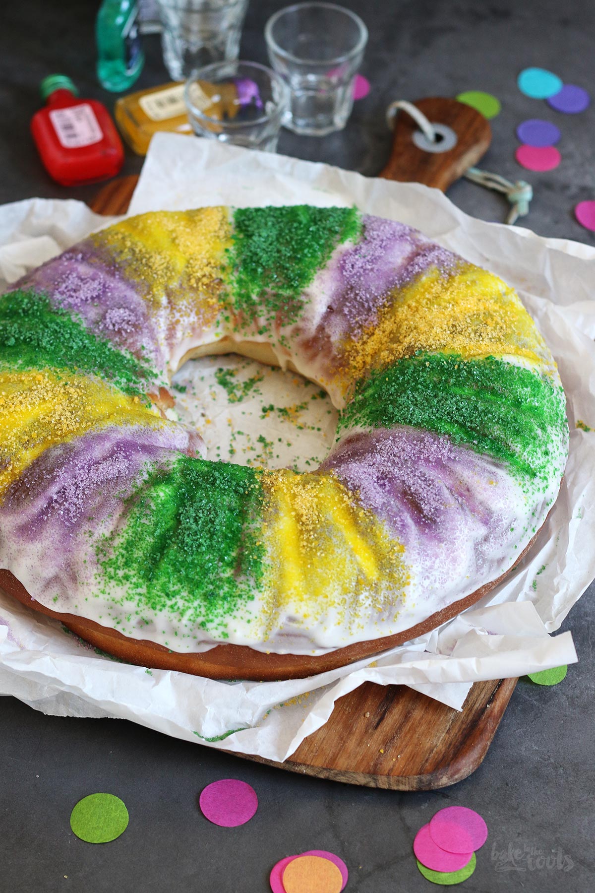 Mardi Gras King Cake | Bake to the roots