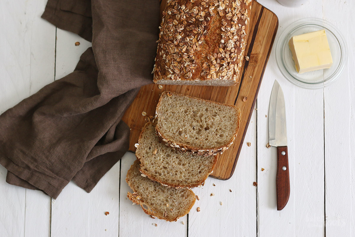 Kartoffelbrot mit Haferflocken | Bake to the roots | Bake to the roots
