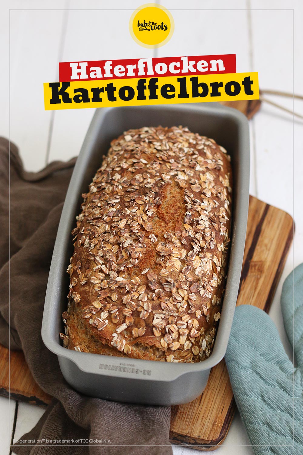 Kartoffelbrot mit Haferflocken | Bake to the roots