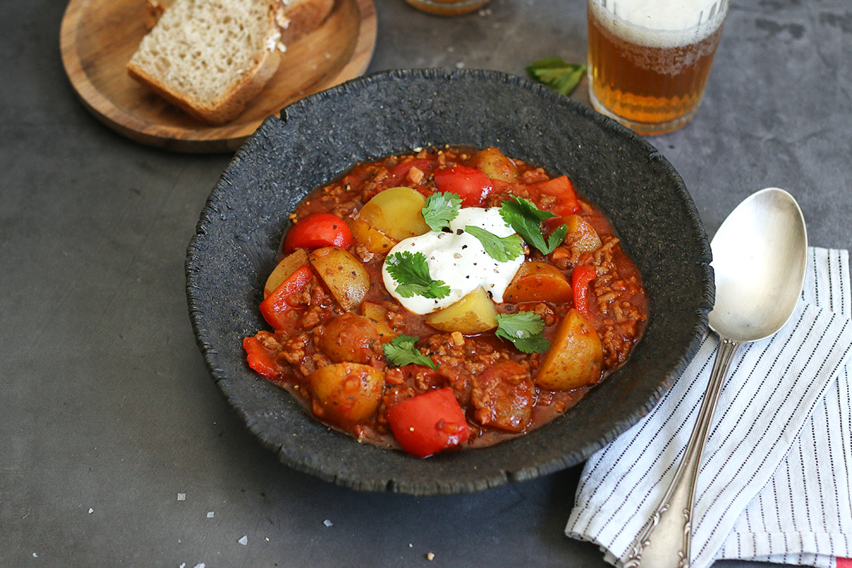 Bauerntopf mit Hackfleisch und Kartoffeln | Bake to the roots