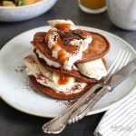 Banoffee Chocolate Pancakes | Bake to the roots
