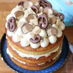 Salted Caramel Cake | Bake to the roots