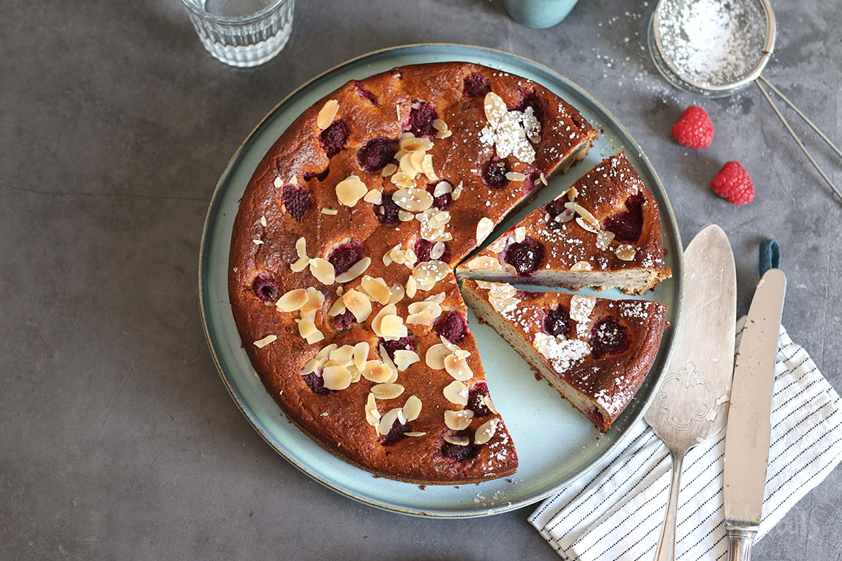 Ricotta Himbeeren Kuchen | Bake to the roots