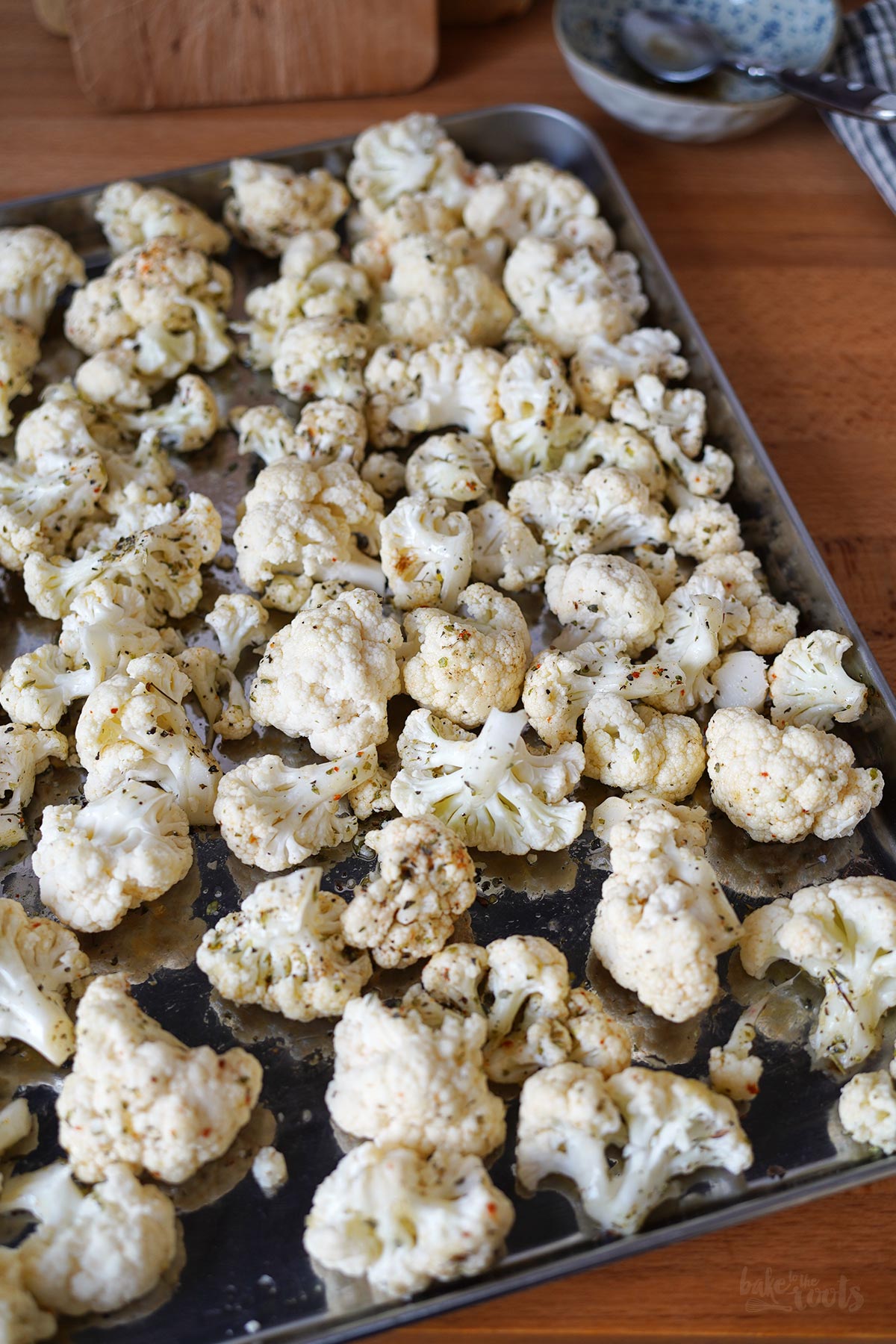 Roasted Cauliflower with Whipped Feta | Bake to the roots