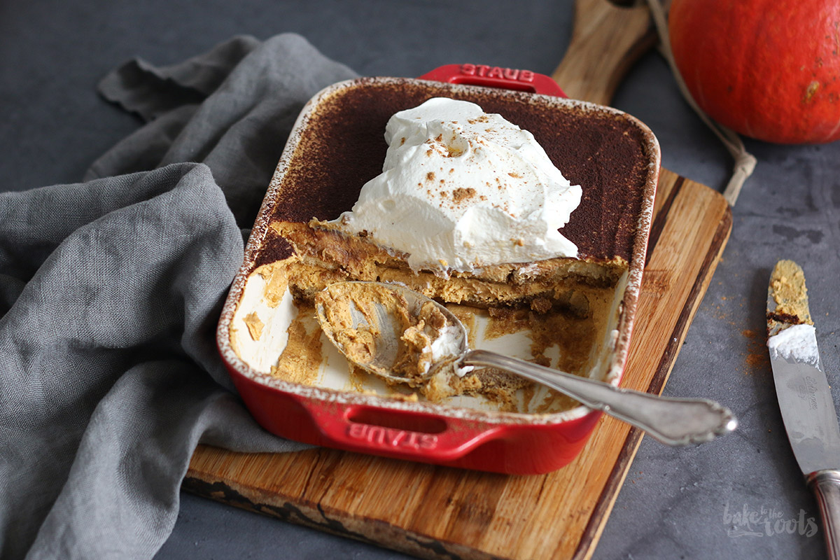 Easy Pumpkin Tiramisu | Bake to the roots