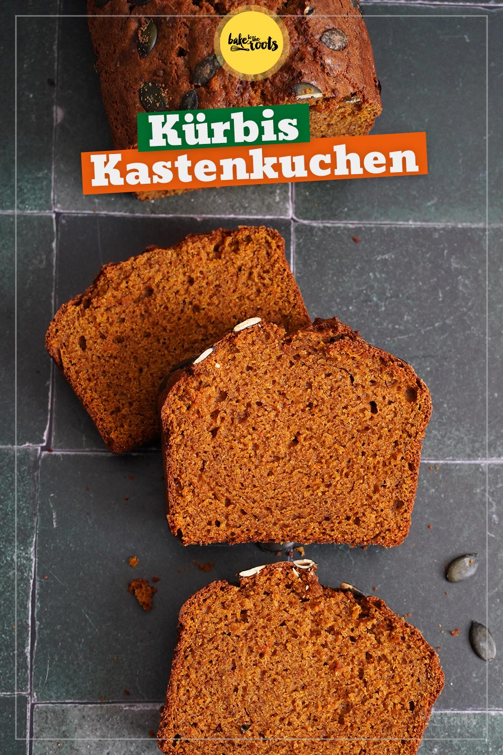 Einfacher Kürbis Kastenkuchen | Bake to the roots