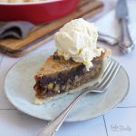 Walnut Chocolate Pie | Bake to the roots