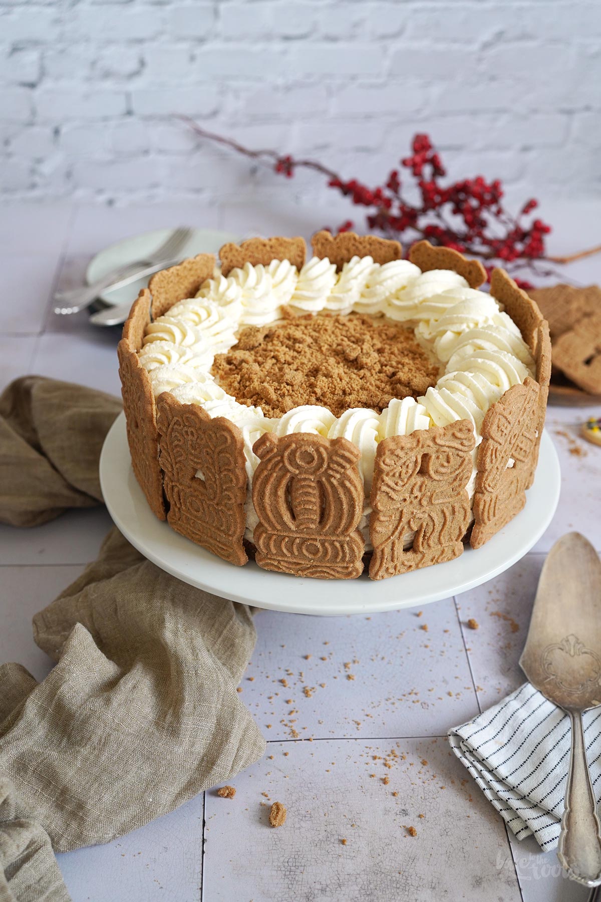 No-Bake Spekulatius Cheesecake | Bake to the roots