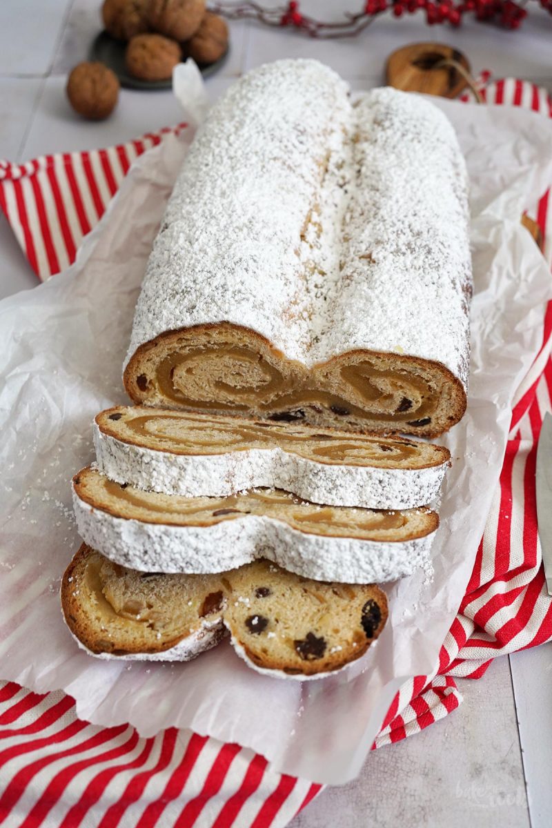 Christmas Stollen with Marzipan | Bake to the roots