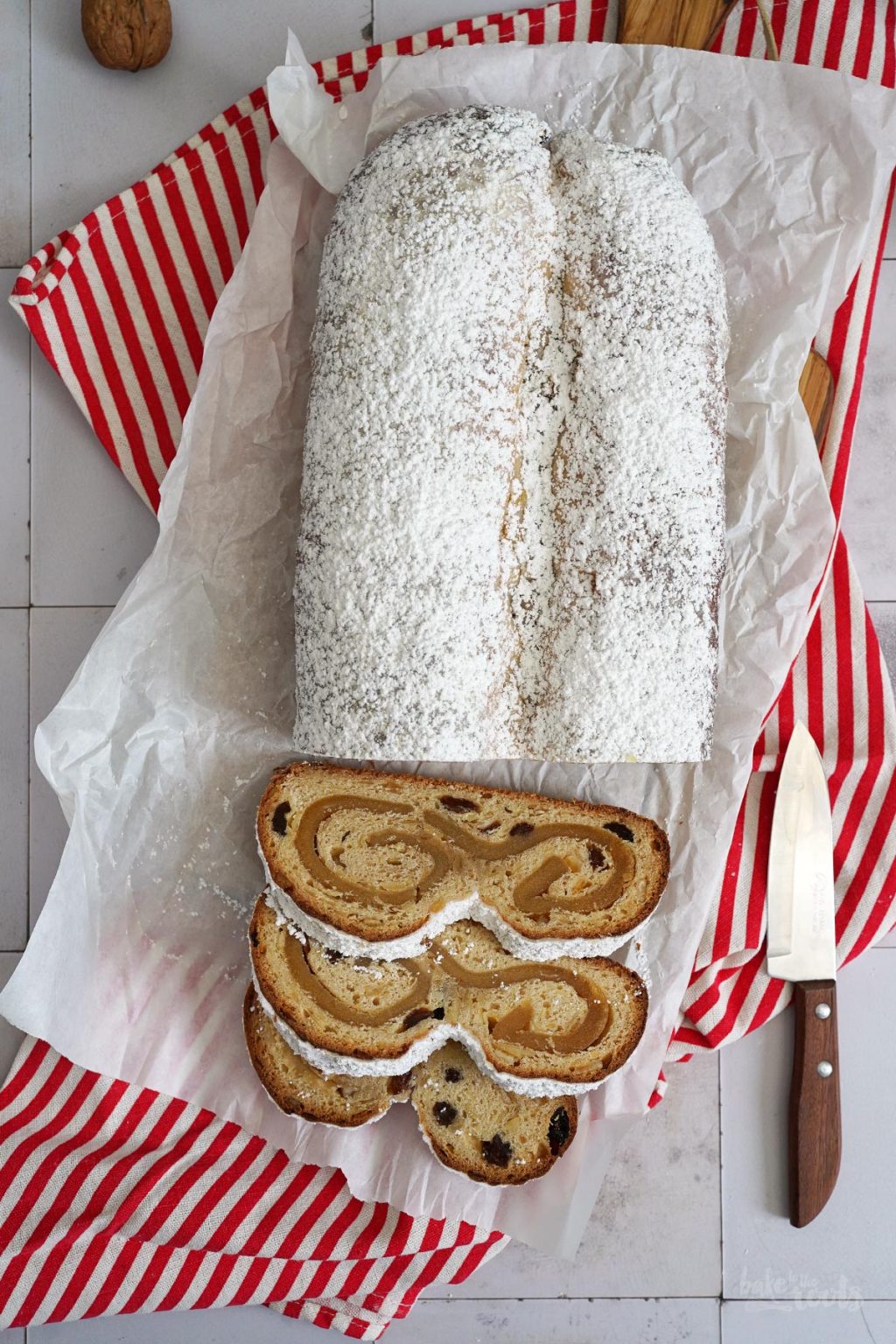 Christmas Stollen with Marzipan | Bake to the roots