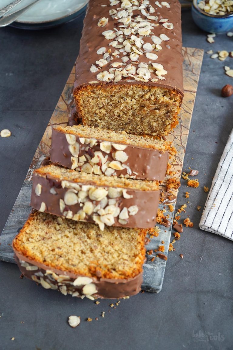 Easy Hazelnut Loaf Cake | Bake to the roots