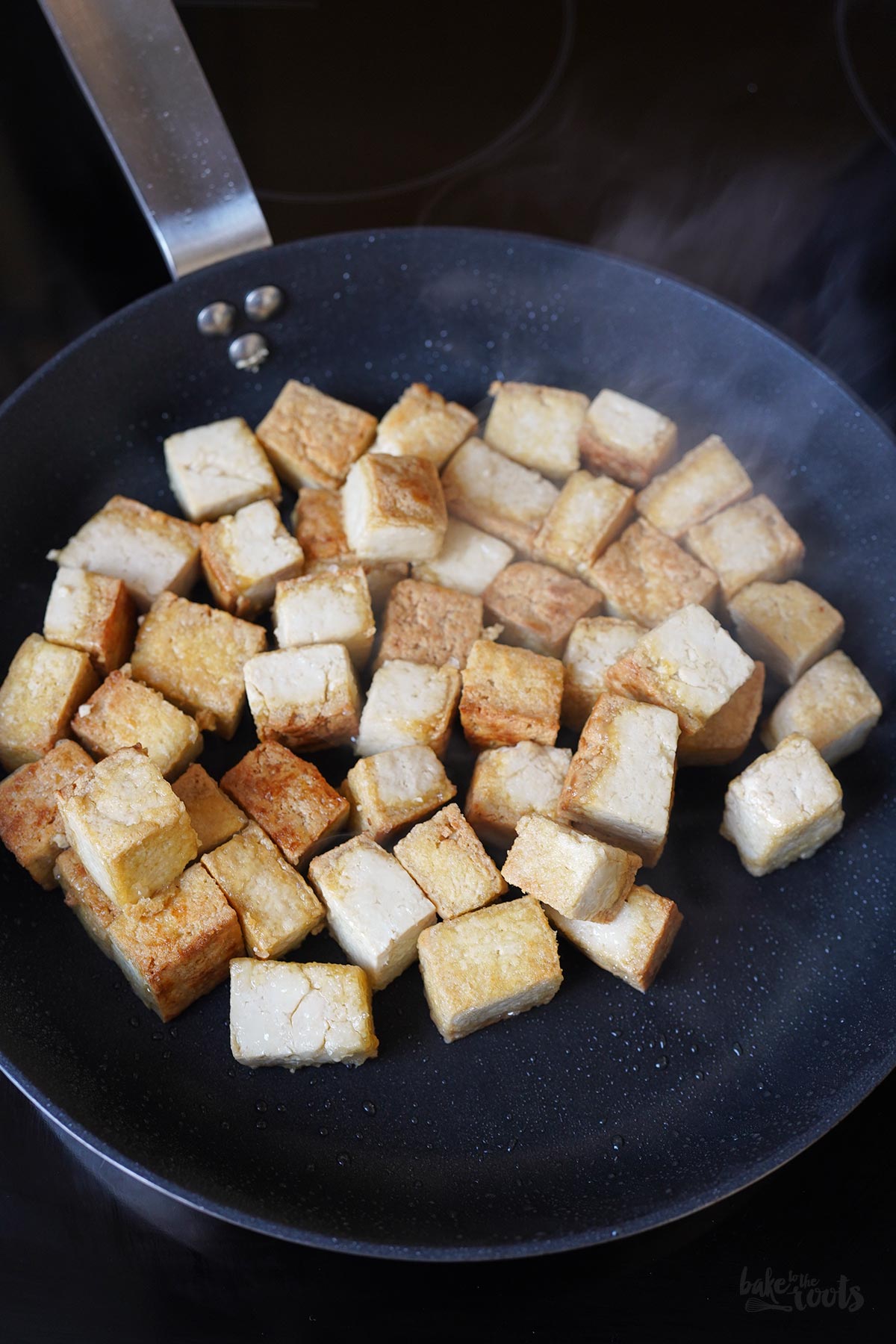 Einfaches Gelbes Curry mit Tofu (vegan) Bake to the roots