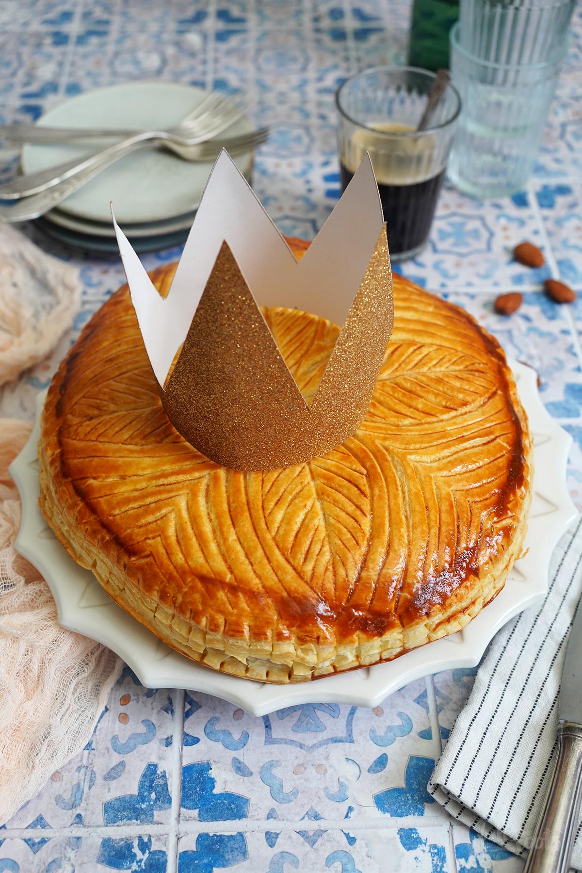 Galette des Rois (Französischer Dreikönigskuchen) | Bake to the roots