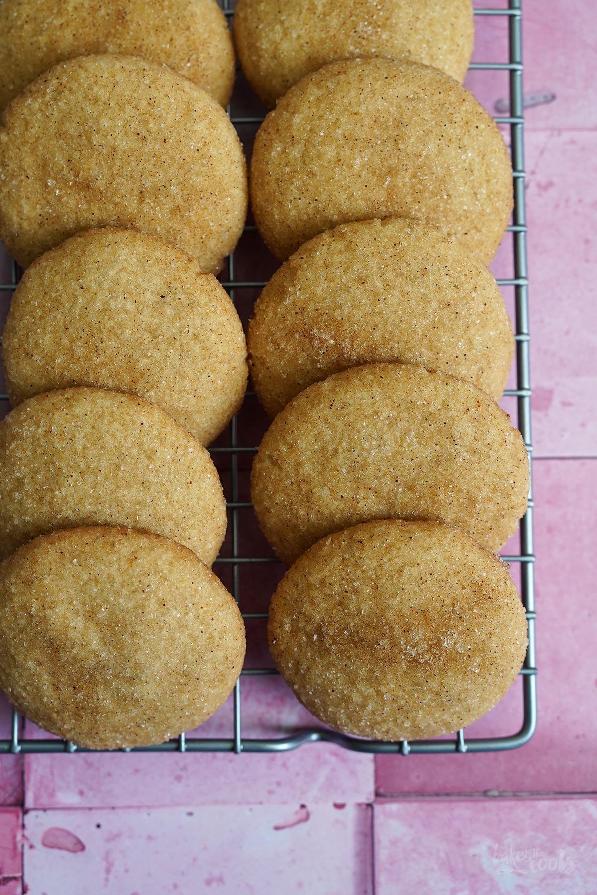 Easy Chai Snickerdoodles (vegan) | Bake to the roots