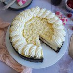 White Chocolate Raspberry Cheesecake | Bake to the roots