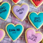 Cute Valentine's Day Sugar Cookies | Bake to the roots