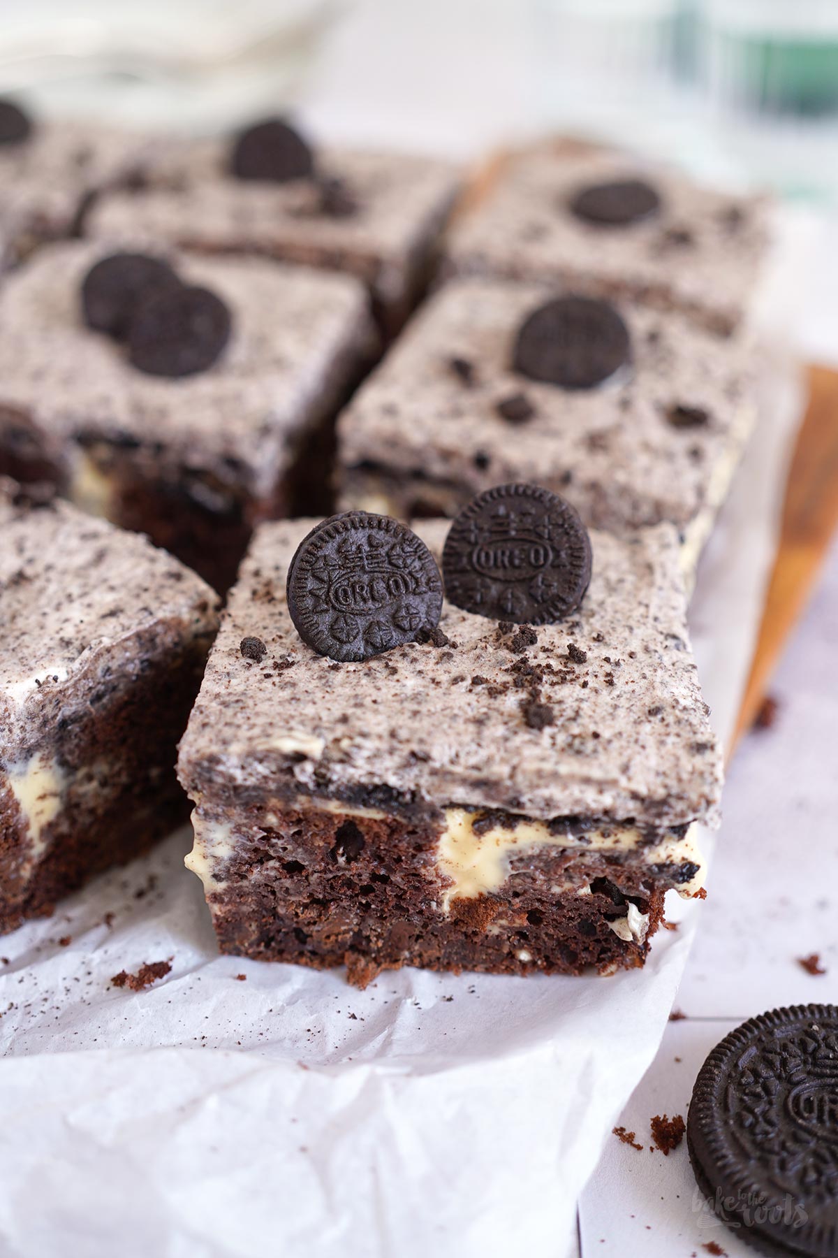 Dirty Oreo Poke Cake | Bake to the roots