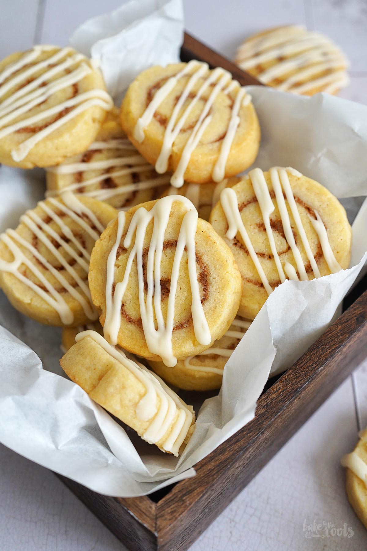 Cinnamon Roll Cookies | Bake to the roots