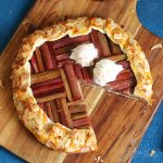 Rhabarber Frangipane Galette | Bake to the roots