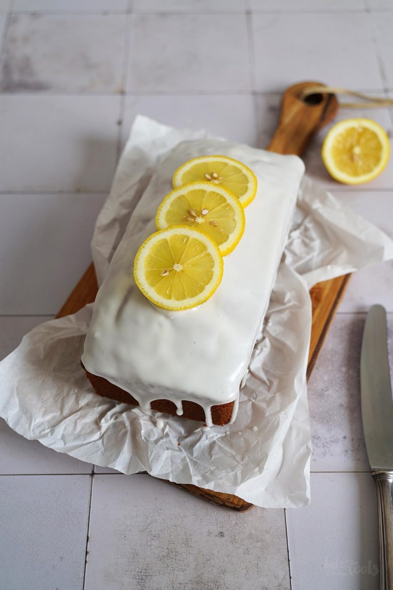 Einfacher Zitronen Kastenkuchen | Bake to the roots