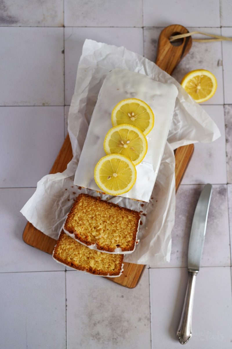 Einfacher Zitronen Kastenkuchen | Bake to the roots