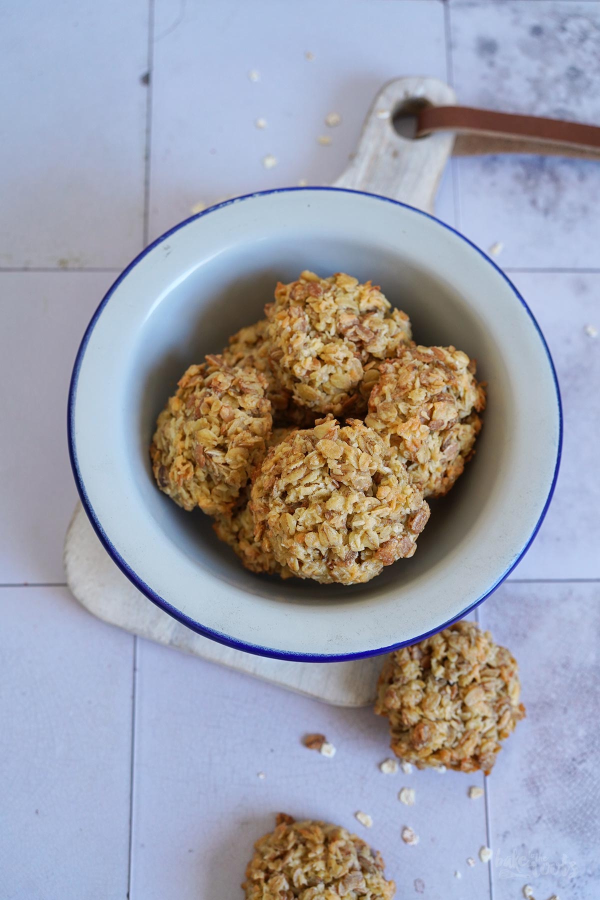 Easy Oats Cookies (sugar-free) | Bake to the roots