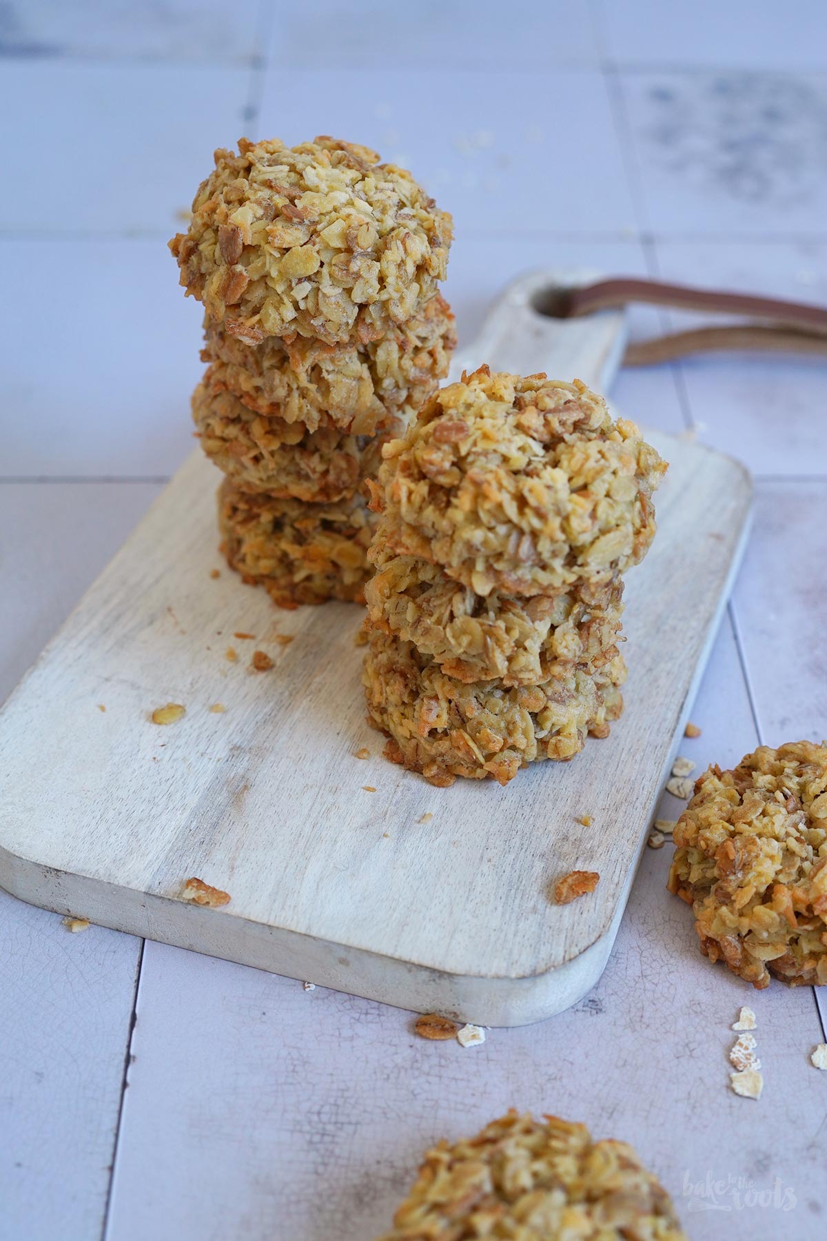 Easy Oats Cookies (sugar-free) | Bake to the roots