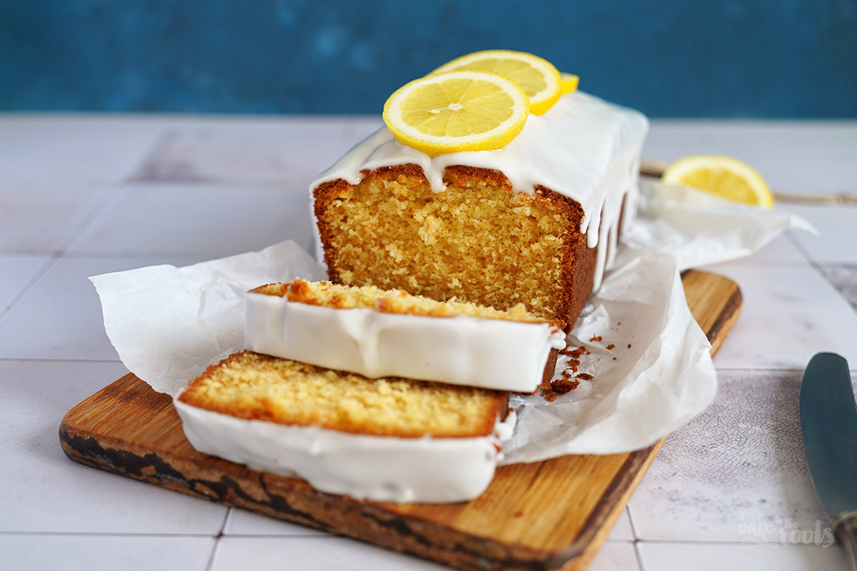 Einfacher Zitronen Kastenkuchen | Bake to the roots