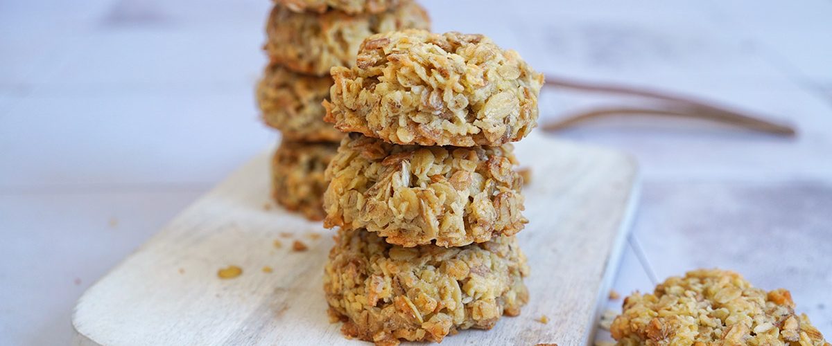 Easy Oats Cookies (sugar-free) | Bake to the roots