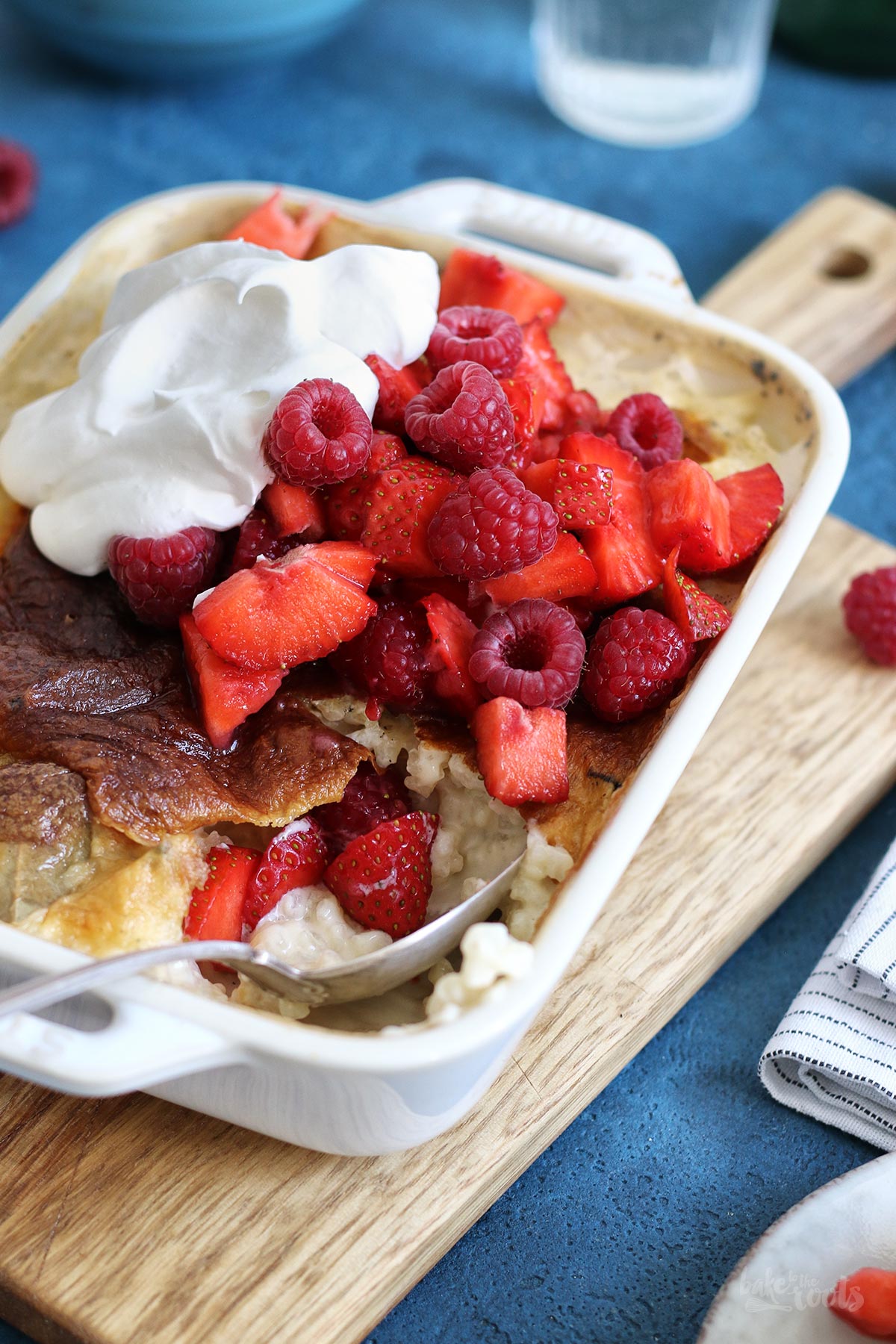 Gebackener Milchreis mit Beeren | Bake to the roots