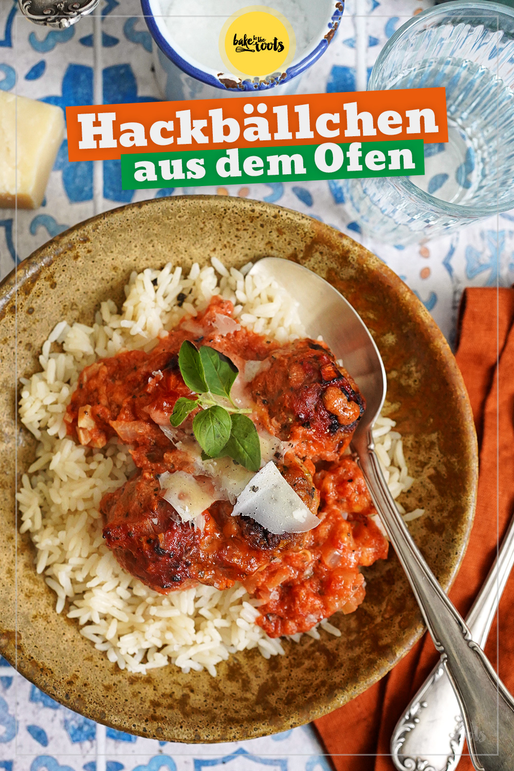 Hackbällchen aus dem Ofen | Bake to the roots