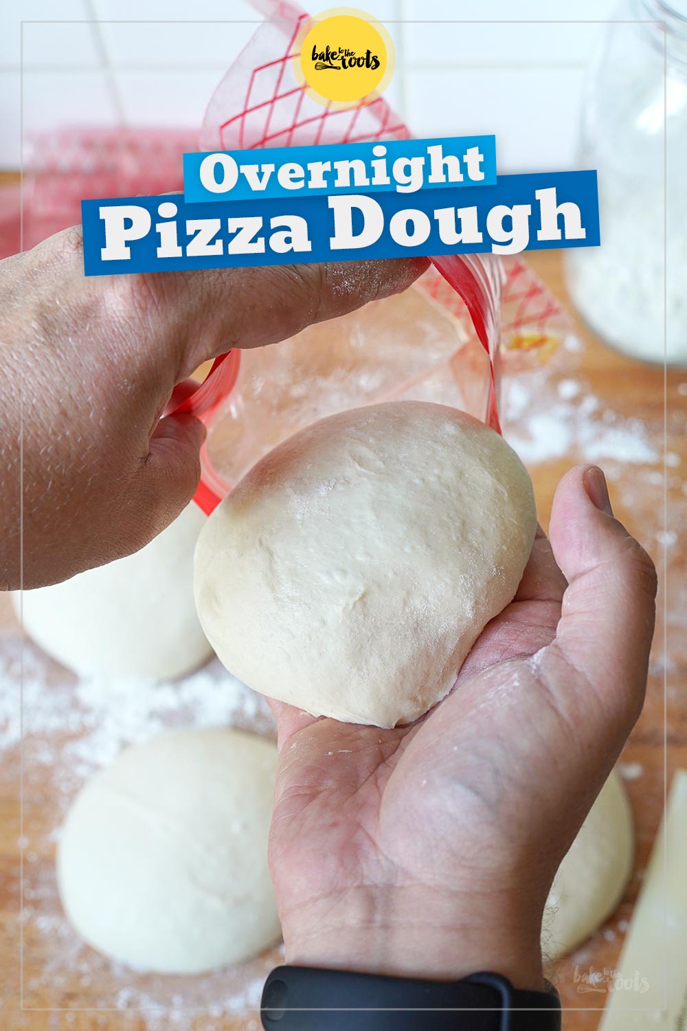 Easy Overnight Pizza Dough (with Spelt Flour) | Bake to the roots