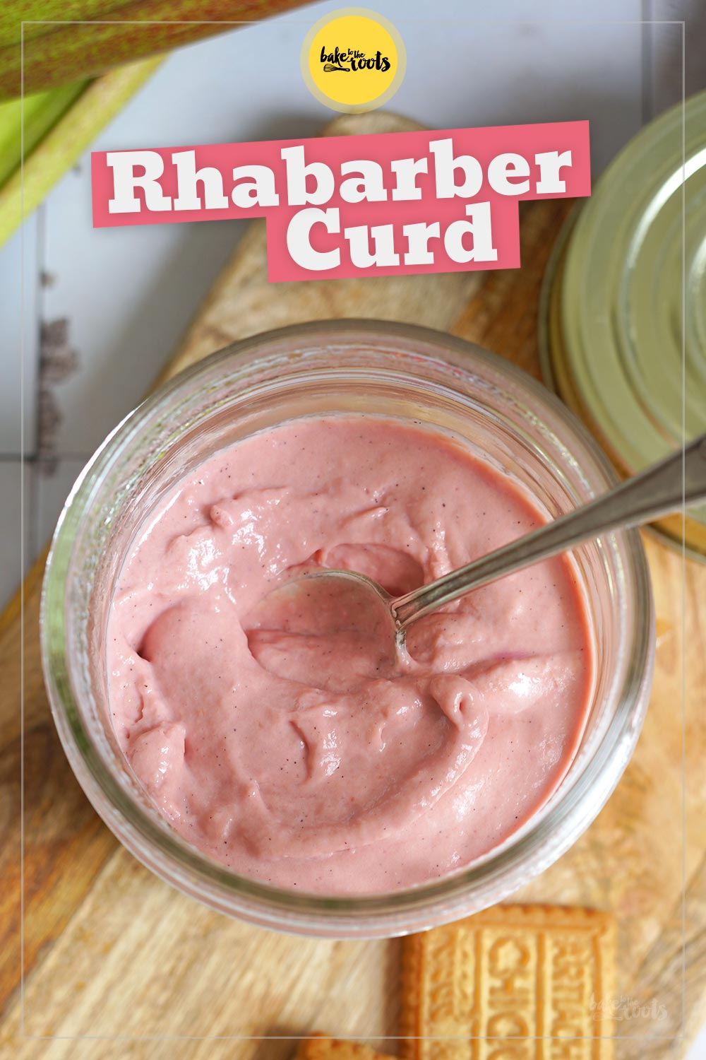 Homemade Rhabarber Curd | Bake to the roots