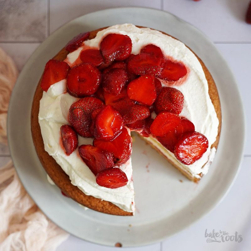 Einfaches Strawberries & Cream Törtchen | Bake to the roots Einfaches Strawberries & Cream Törtchen | Bake to the roots
