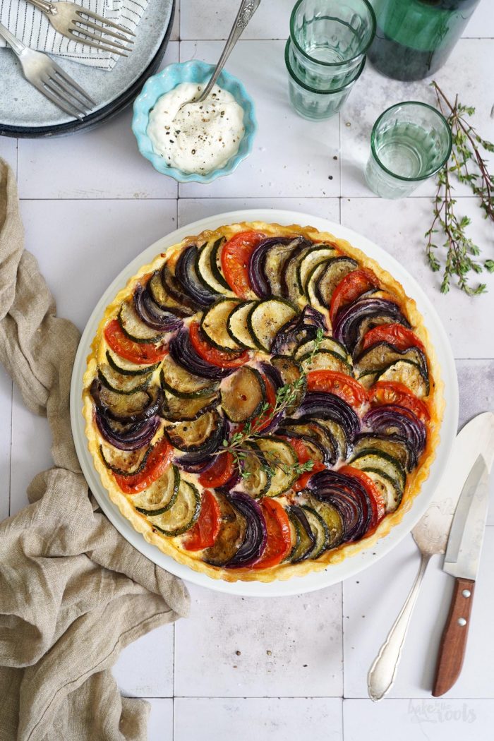 Einfache Ratatouille Tarte | Bake to the roots