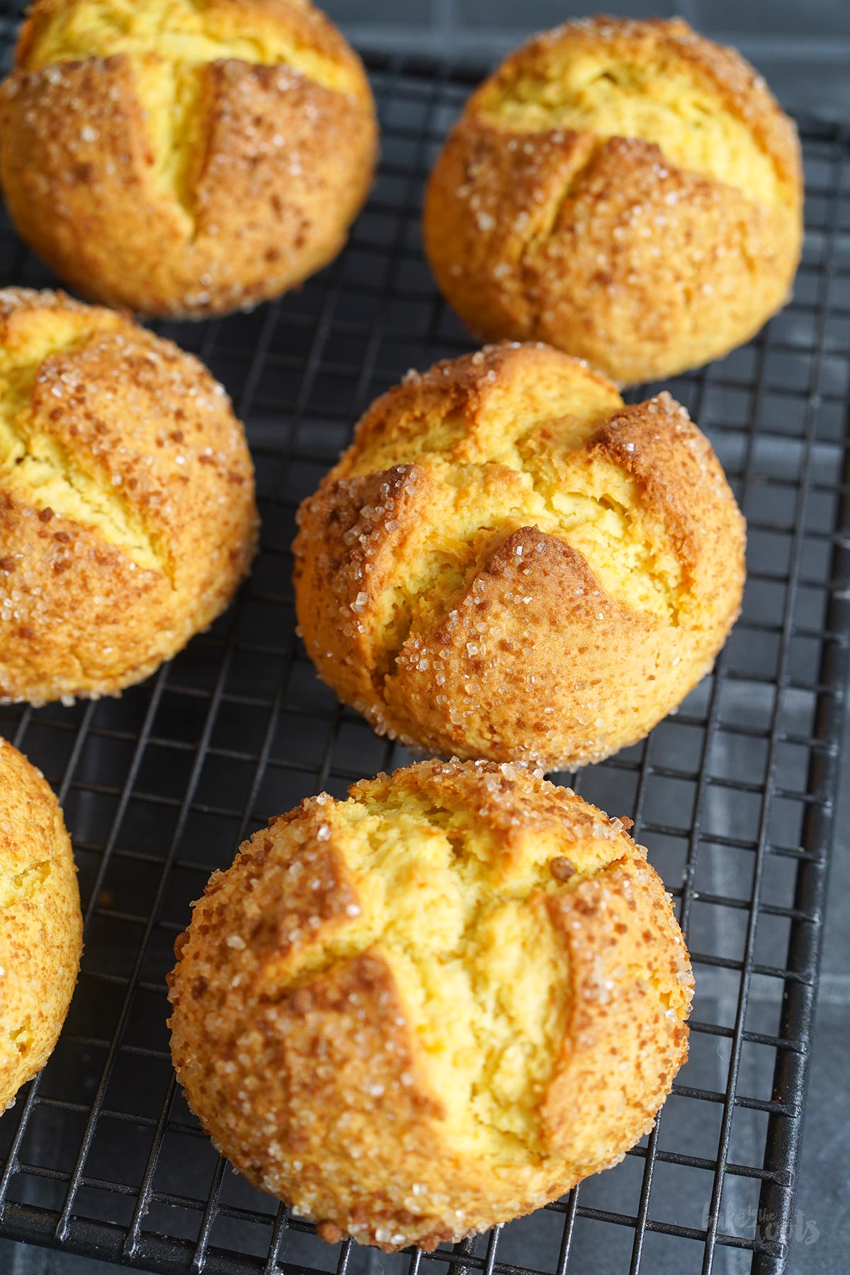 Vegane Orangen Cookies (Portakallı kurabiye) | Bake to the roots