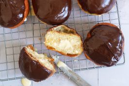 Boston Cream Donuts | Bake to the roots