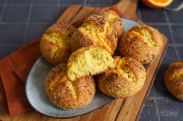 Vegane Orangen Cookies (Portakallı kurabiye) | Bake to the roots