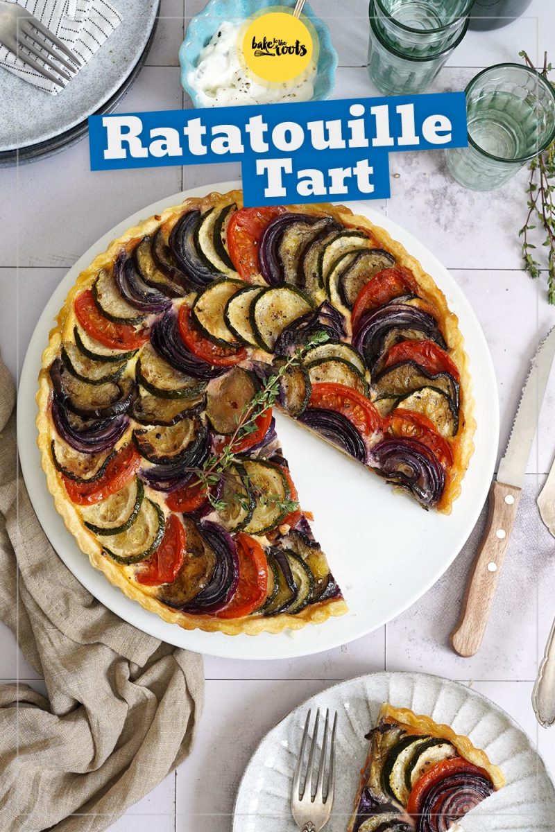 Einfache Ratatouille Tarte | Bake to the roots